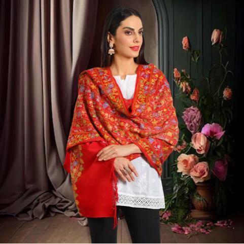 Kashmiri Embroidery Shawls